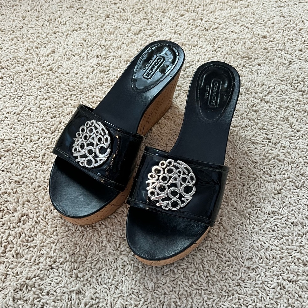 Coach Wedge Sandals